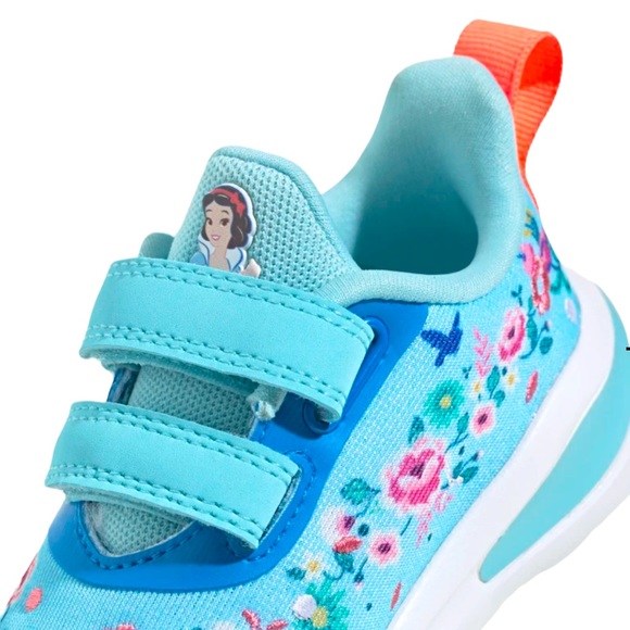 Adidas X Disney Sneakers Snow White Fortarun Floral Shoes Little Girl Toddler - Picture 8 of 11